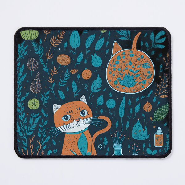 Item preview, Meowcrobiology - Adorable Feline Scientists Exploring the Microscopic World designed and sold by ElLocoMus.