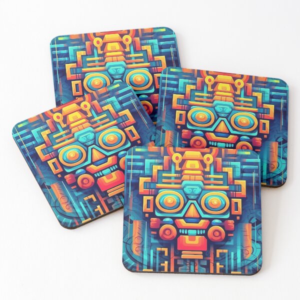 Item preview, Psychedelic Graffiti Aztec Pattern designed and sold by Desfix.