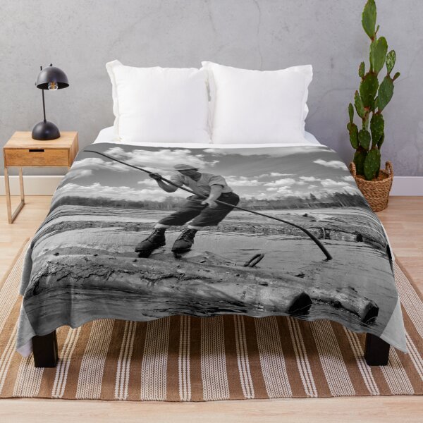 Item preview, Log Walker of Mooselookmeguntic Lake - Maine 1943 designed and sold by Daniel Hagerman.