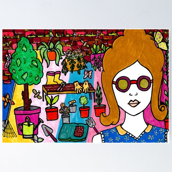 Item preview, The Gardener designed and sold by FunkyAdicom.