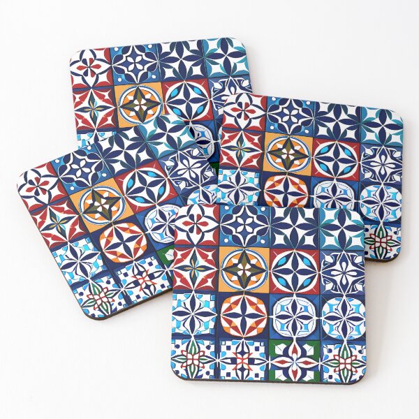 Item preview, Colorful Mediterranean Tiles, Traditional Mosaic designed and sold by ArtHouse-M.