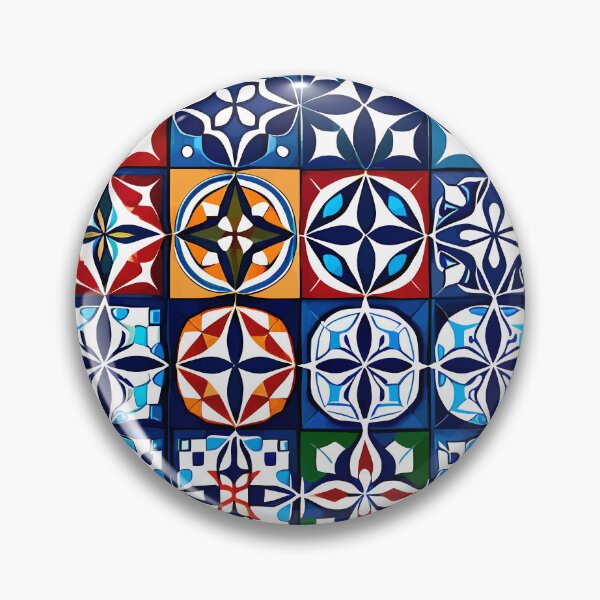 Item preview, Colorful Mediterranean Tiles, Traditional Mosaic designed and sold by ArtHouse-M.