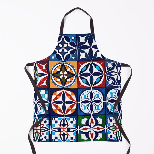 Item preview, Colorful Mediterranean Tiles, Traditional Mosaic designed and sold by ArtHouse-M.