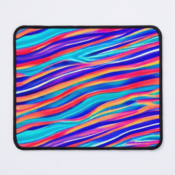 Item preview, Abstract Blue and Red Waves designed and sold by calibrit.