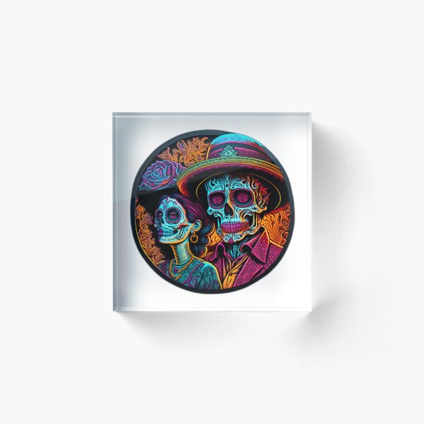 Item preview, Unique sugar skull decorations for the Day of the Dead designed and sold by AcenArt3D.