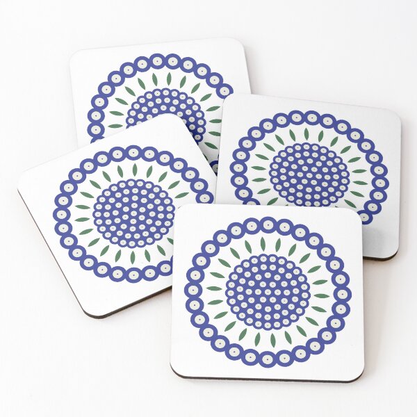 Item preview, Bolesławiec Polish ceramics traditional round pattern designed and sold by MashaVed.
