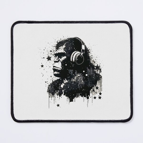 Item preview, Committed Chimpanzee Dj. designed and sold by paulo silveira.