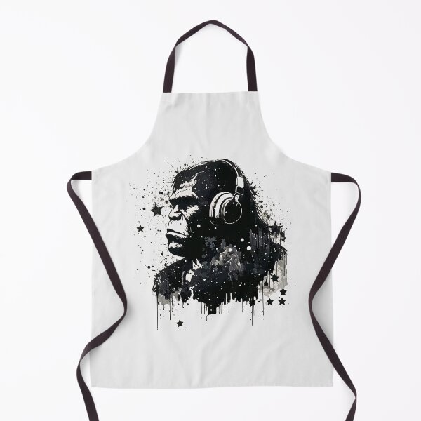 Item preview, Committed Chimpanzee Dj. designed and sold by paulo silveira.
