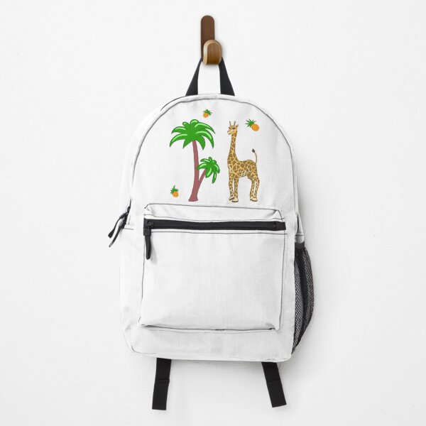 Item preview, Drawing - giraffe, palm tree and pineapples designed and sold by Asiyat.