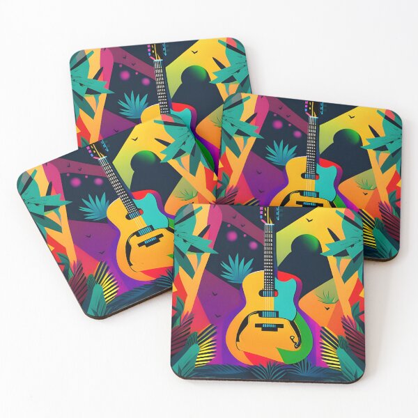 Item preview, guitar in the jungle designed and sold by Zaeb002.