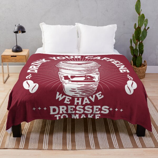 Item preview, Dressmaker gift fashion designer sewing machine coffee lover designed and sold by MetalicBabe.