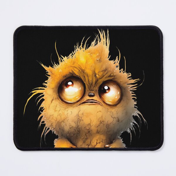 Item preview, Funny Baby Monster, Little Yellow Monster designed and sold by MoonFoxDesign.