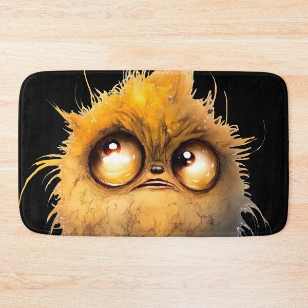 Item preview, Funny Baby Monster, Little Yellow Monster designed and sold by MoonFoxDesign.
