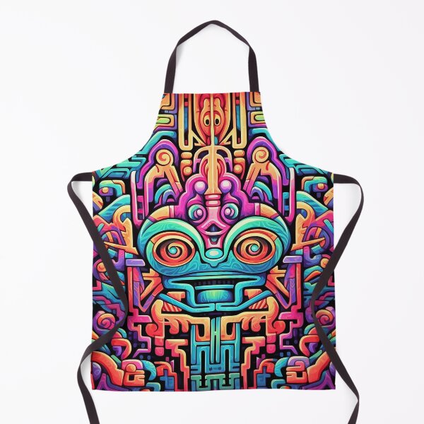Item preview, Psychedelic Graffiti Aztec Pattern designed and sold by Desfix.