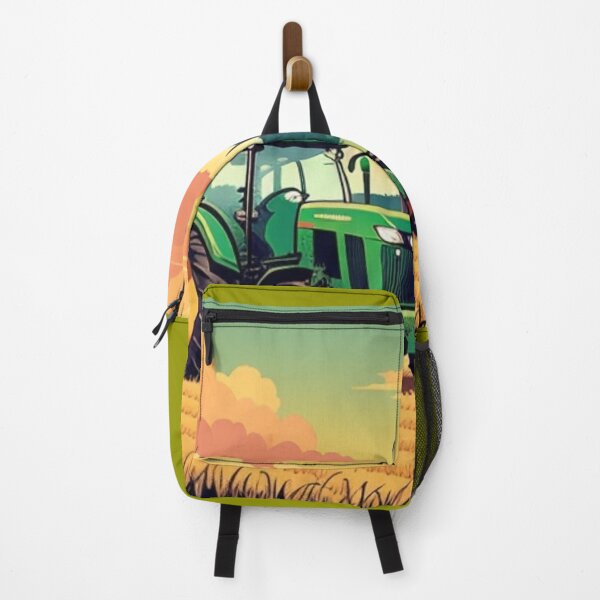 Item preview, tractor on a farm designed and sold by Printverse Studio.