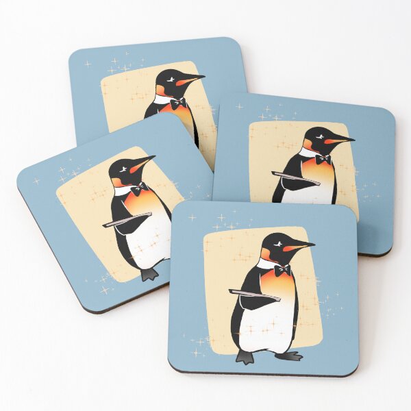 Item preview, waiter penguin designed and sold by Decarabia.