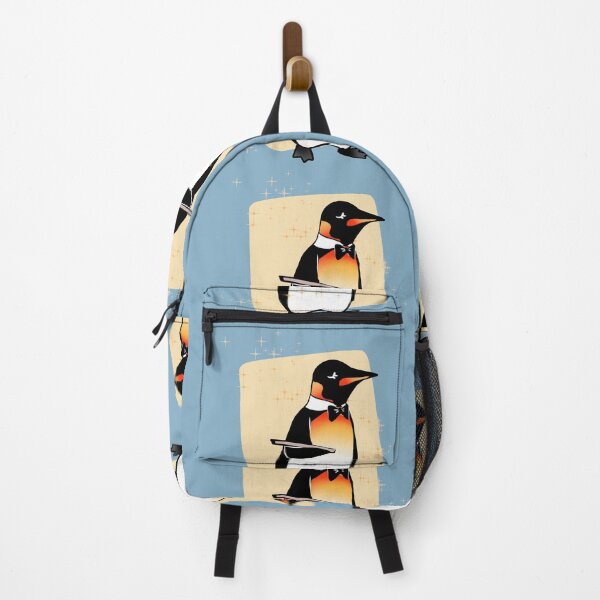 Item preview, waiter penguin designed and sold by Decarabia.