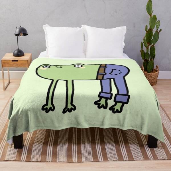 Item preview, Frog with jeans designed and sold by Nikamii.