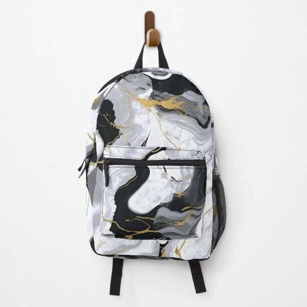 Item preview, Marble Pattern white gold black grey designed and sold by Manuel  Campbellai.