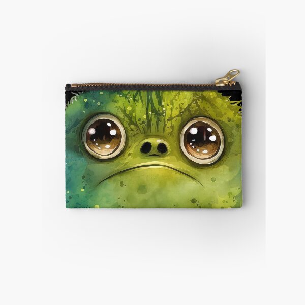 Item preview, Cute and Funny Baby Monster, Little Green Monster designed and sold by MoonFoxDesign.