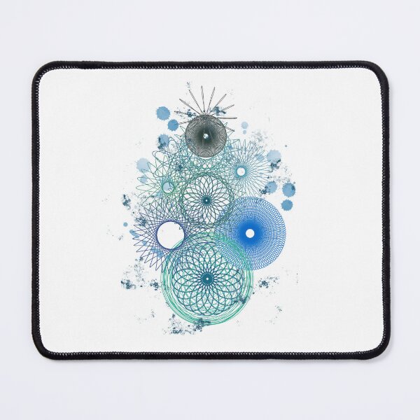 Item preview, Painted Blue Spirals designed and sold by RachelEDesigns.