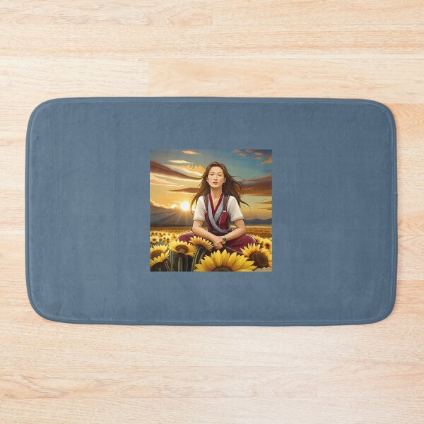 Item preview, Field of sunflowers at sunset designed and sold by Larama by Anna.