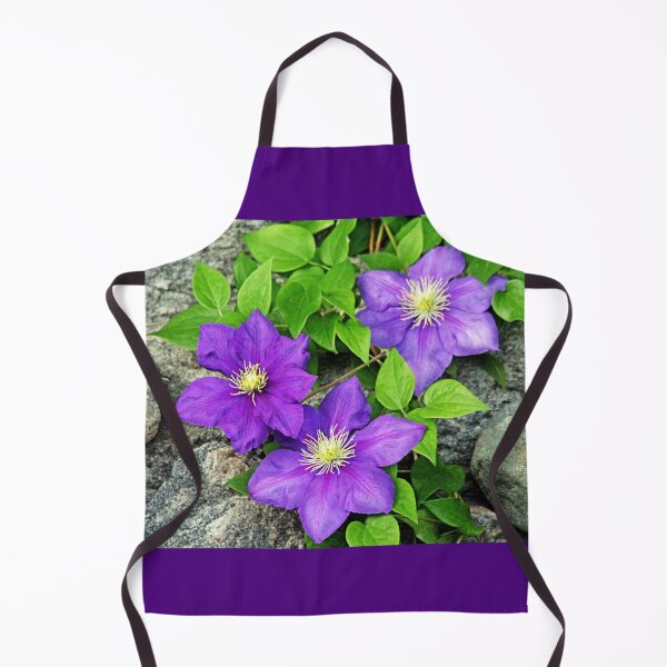 Item preview, Purple Clematis On The Rocks designed and sold by Deb Oppermann.