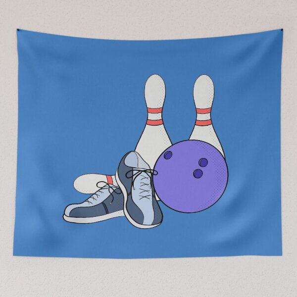 Item preview, Pins ball and shoes for bowling designed and sold by shopdiego.