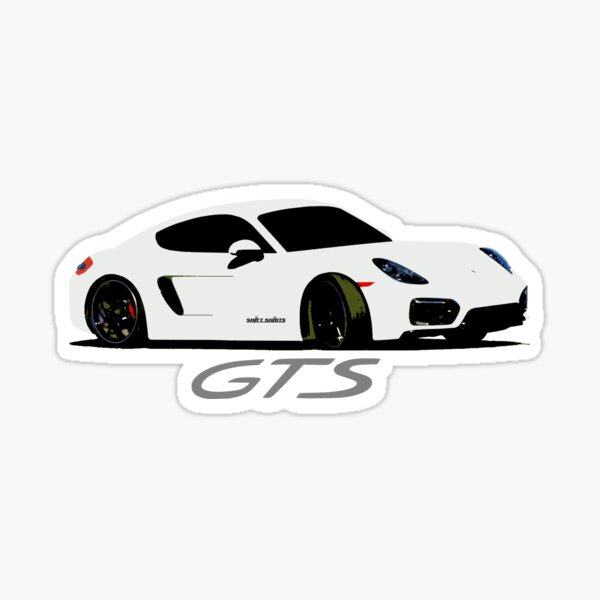 Vista previa del artículo con la obra «Drivers Car - Caimán GTS (981) Inspirado», diseñado y vendido por ShiftShirts.