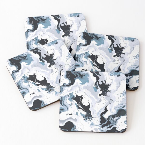 Item preview, Marble Pattern blue grey  designed and sold by Manuel  Campbellai.
