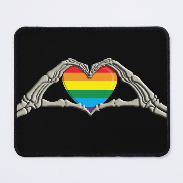 Item preview, Bone Hands Heart Rainbow designed and sold by TheirChoice.