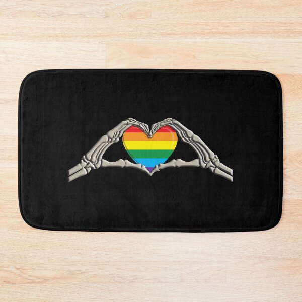 Item preview, Bone Hands Heart Rainbow designed and sold by TheirChoice.