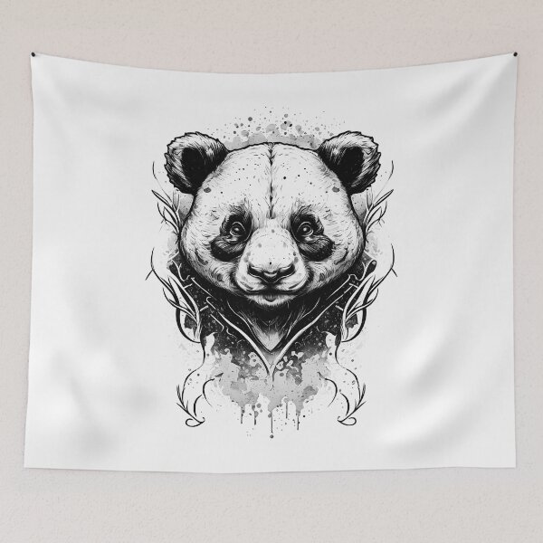 Item preview, Abstract Panda Elegance designed and sold by Acim0.