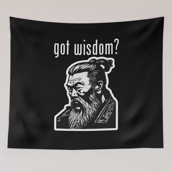 Item preview, Confucius Got Wisdom Philosophy  designed and sold by The Junto Shop.