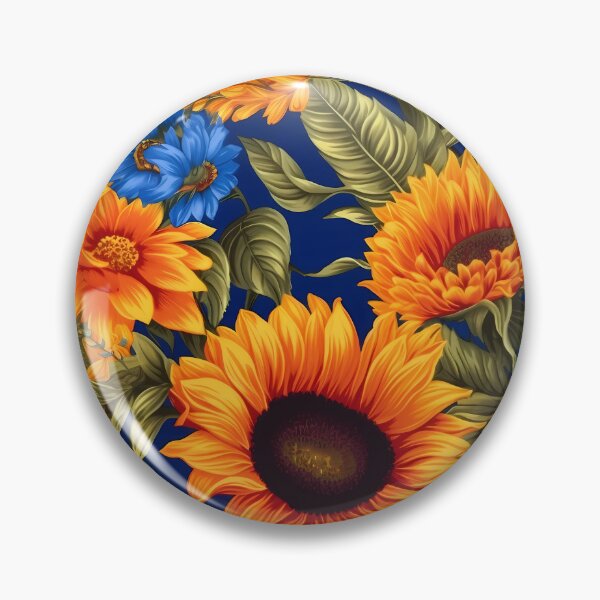 Item preview, Floral Pattern Sunflower designed and sold by MTJ-Mushrooms.