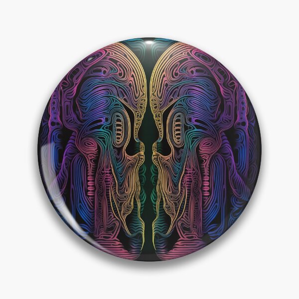 Item preview, Abstract human skull with colored lines on black background. Vector illustration. designed and sold by RuNT3ntertained.