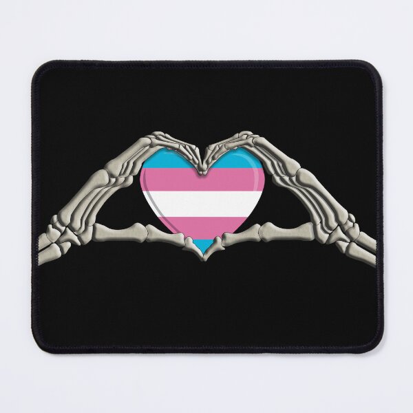Item preview, Bone Hands Heart Transgender goth designed and sold by TheirChoice.