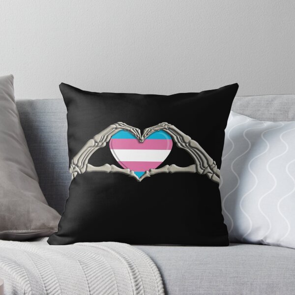 Item preview, Bone Hands Heart Transgender goth designed and sold by TheirChoice.