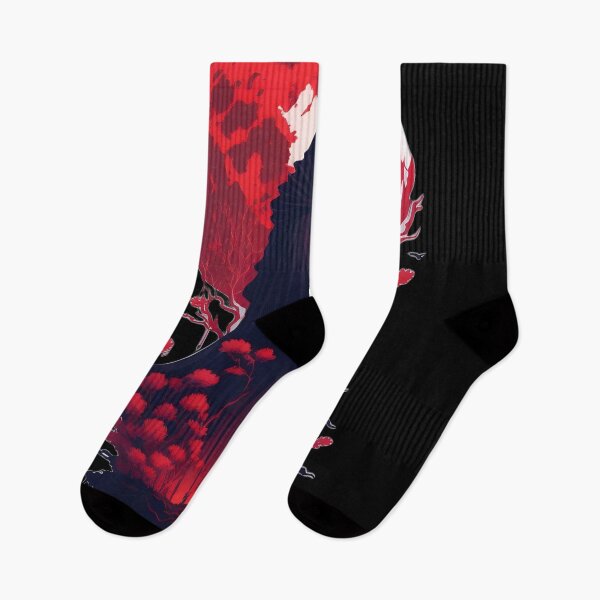 Item preview, Grim Reaper and red moon designed and sold by NozAkamE.