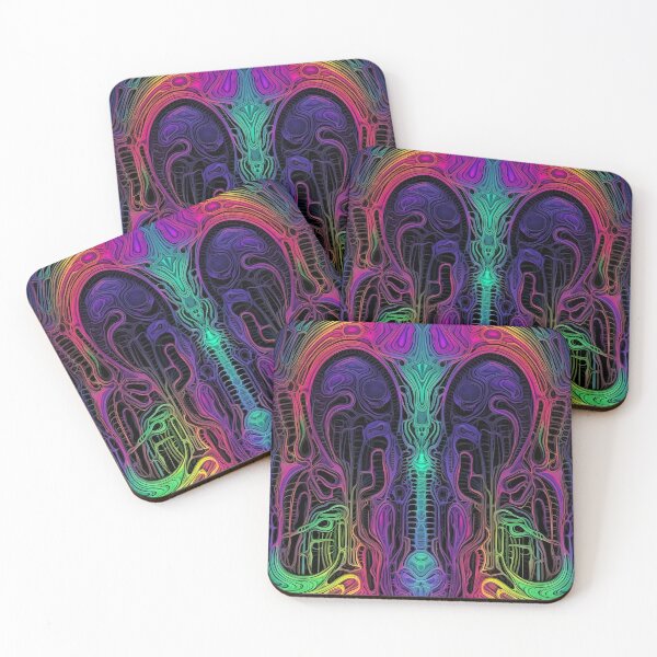 Item preview, Abstract colorful background. Psychedelic psychedelic pattern. Vector illustration. designed and sold by RuNT3ntertained.