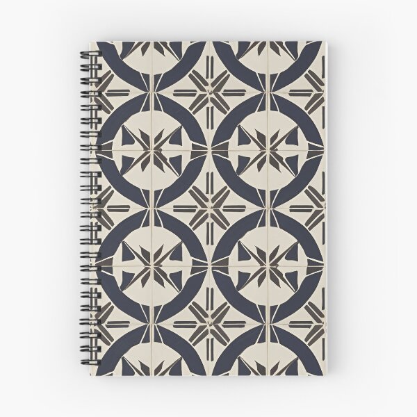 Item preview, Retro Tile Pattern light beige and dark brown and black designed and sold by RetroTile.