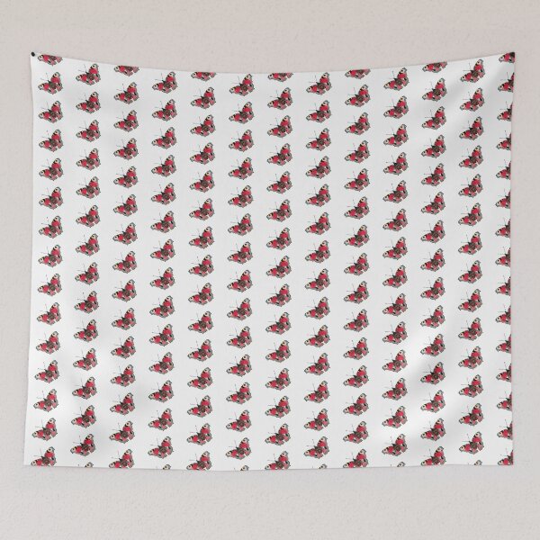 Item preview, Spirograph Red Admiral Butterfly design designed and sold by RachelEDesigns.
