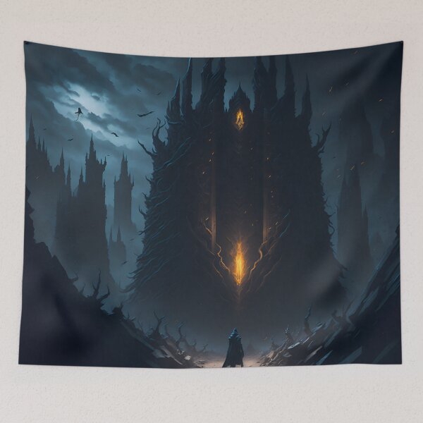 Item preview, A Hero's Journey Dark Fantasy Concept Art designed and sold by Inspire-Imagery.