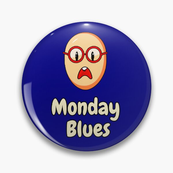 Item preview, Monday Blues designed and sold by TheScruffyGoose.