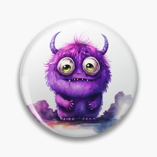 Item preview, Baby Monster, Purple Little Monster designed and sold by MoonFoxDesign.