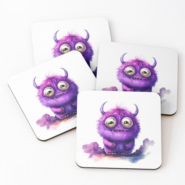 Item preview, Baby Monster, Purple Little Monster designed and sold by MoonFoxDesign.