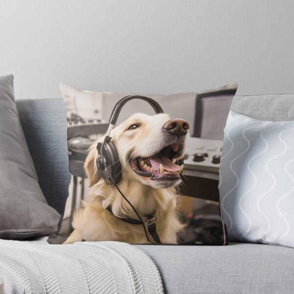 Item preview, Golden Retriever Gets a Hearing Test designed and sold by Hear4theEars.