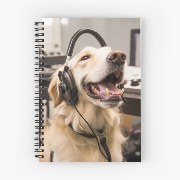 Item preview, Golden Retriever Gets a Hearing Test designed and sold by Hear4theEars.