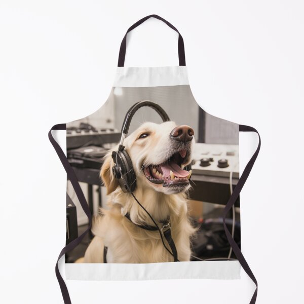 Item preview, Golden Retriever Gets a Hearing Test designed and sold by Hear4theEars.
