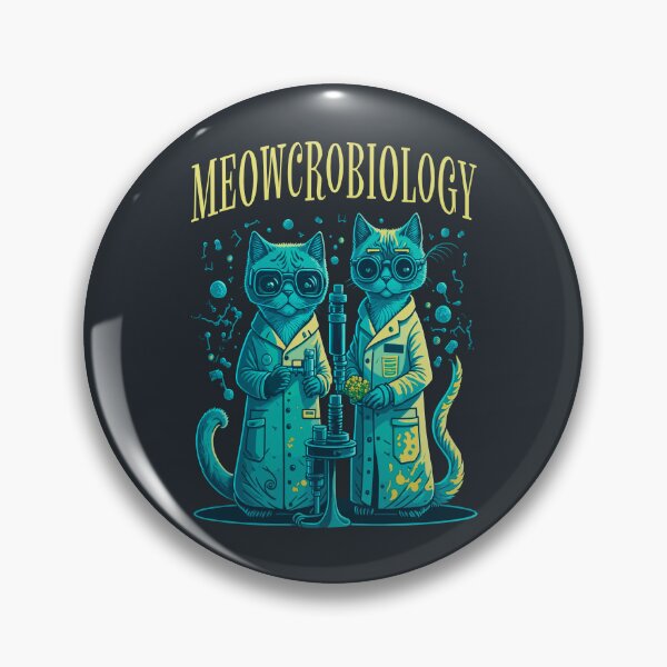 Item preview, Meowcrobiology Cat Meow Microbiology Science Bacteriology designed and sold by GrandeDuc.